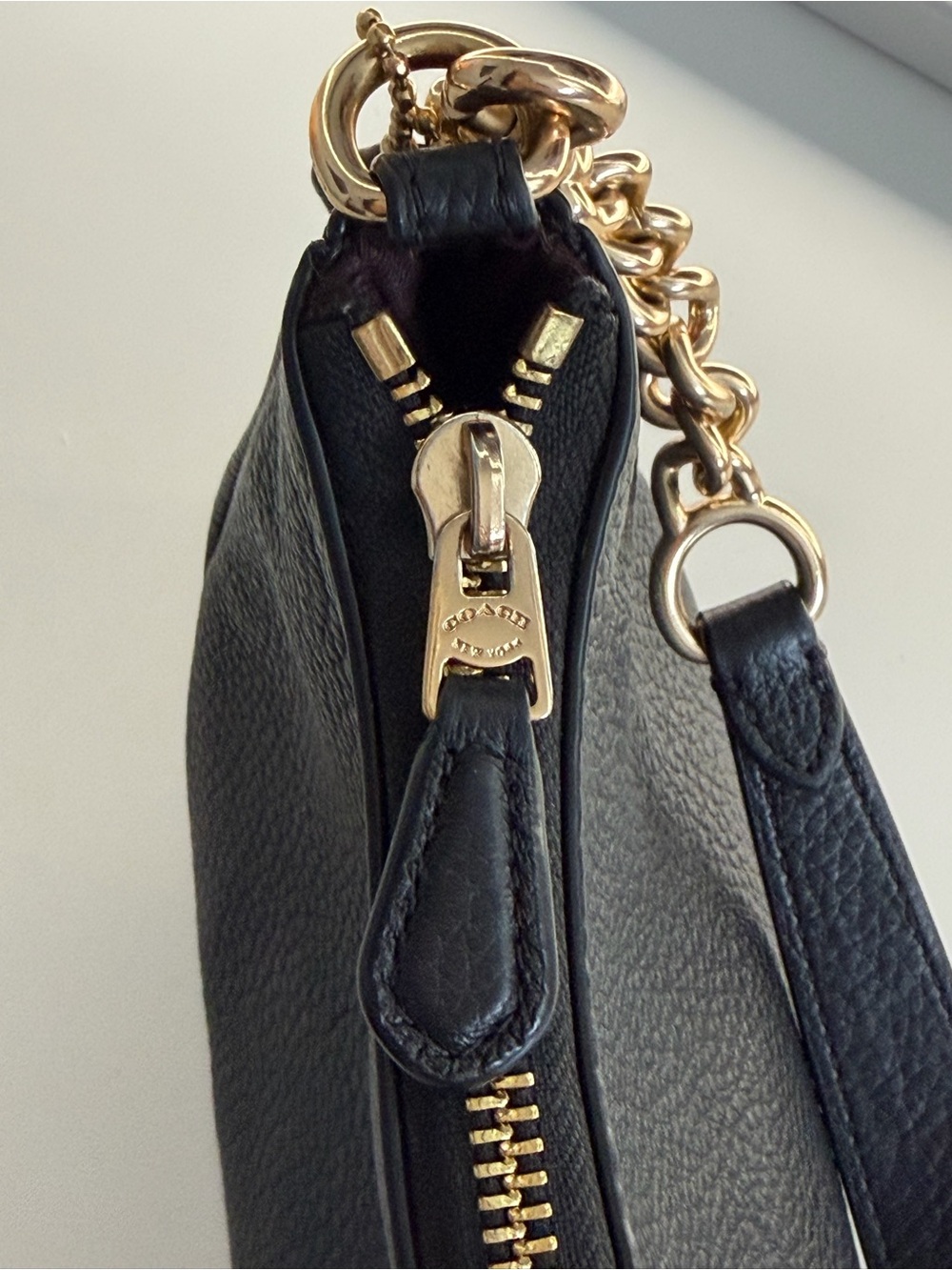 Coach black Teri Shoulder bag - Picture 4 of 6